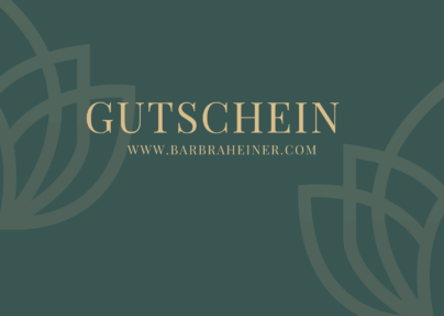 Grün und Gold Luxus Wellness Massage Spa Gutschein